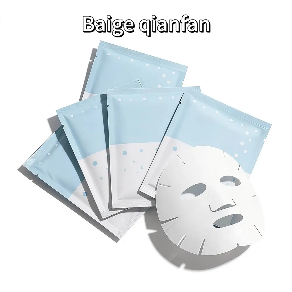 Bolsas de embalaje de mascarillas faciales.