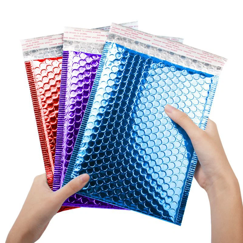 Bolsas de plástico de burbujas brillantes