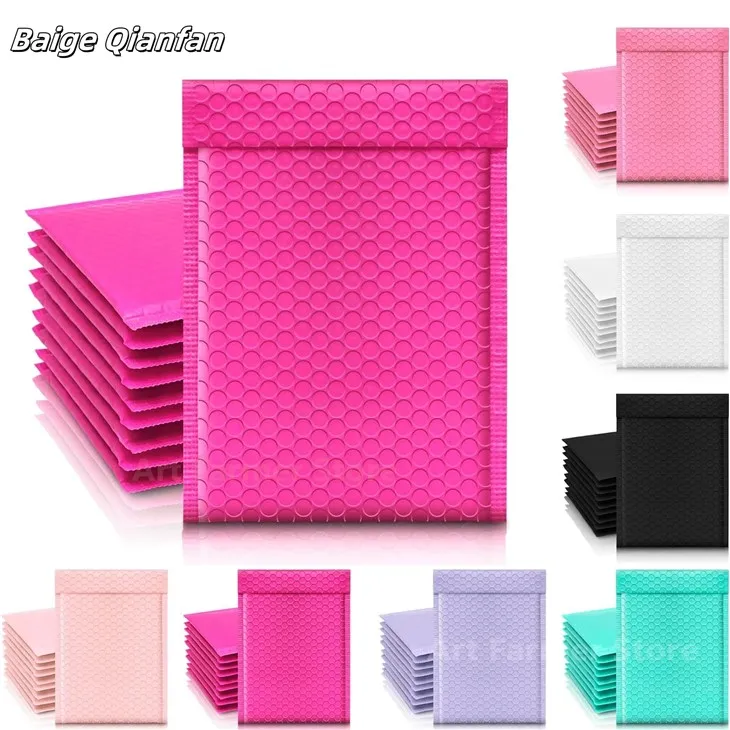 Bolsas de burbujas nacaradas