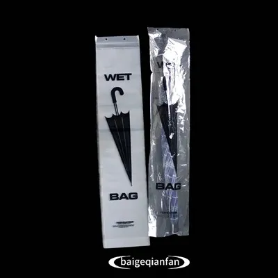 Bolsa de empaque de paraguas de plástico transparente